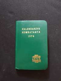 Kalendarzyk Kombatanta 1974