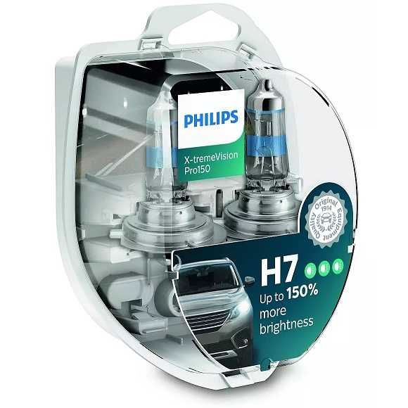 Lâmpadas Philips H7 X-tremeVision Pro150