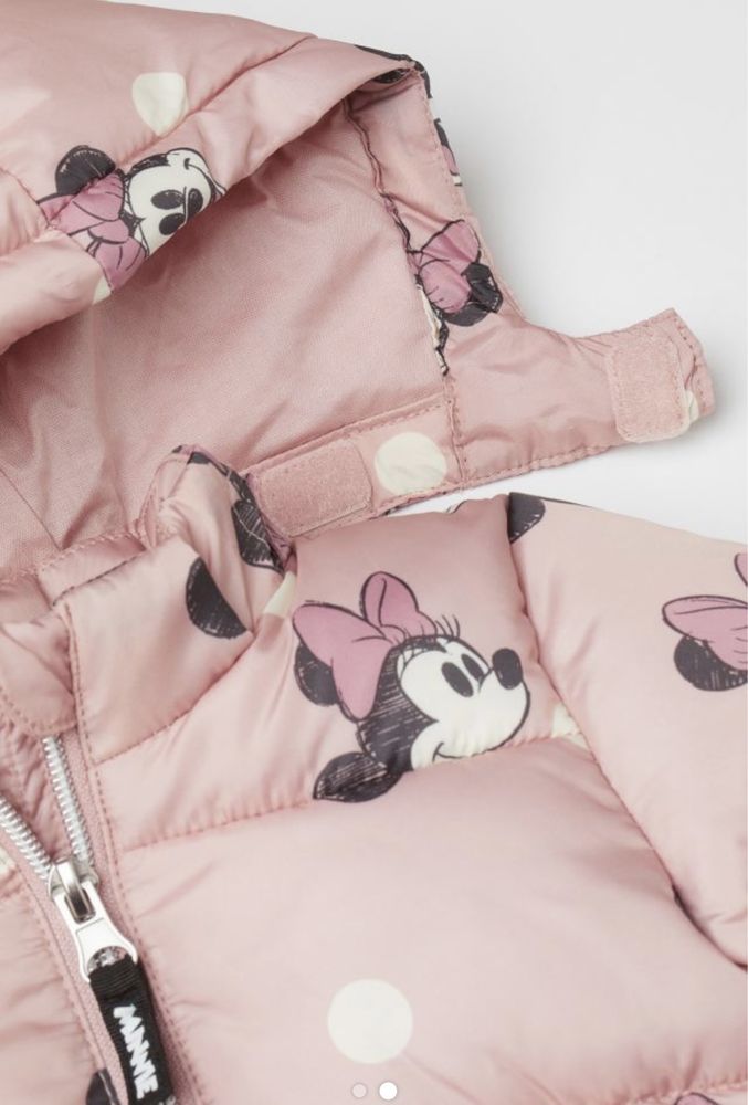 Куртка розовая H&M 1-2 года Disney колекция