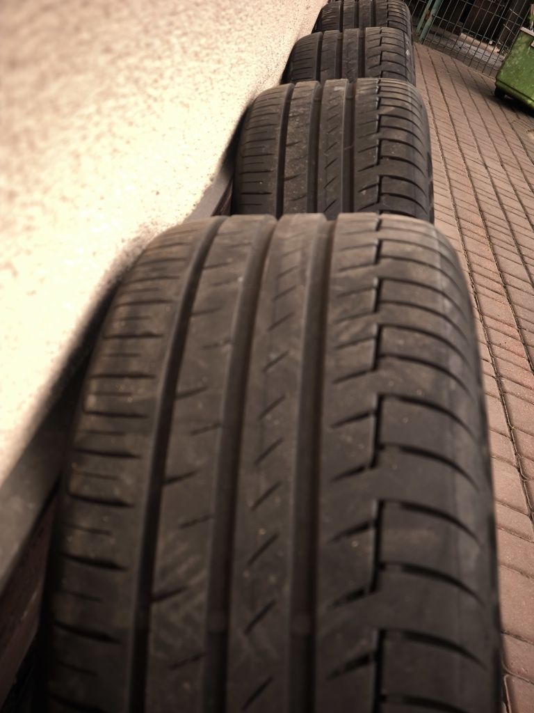 →Felgi+opony Hyundai 18x7,5 ET52 5x114,3 Continental idealny stan