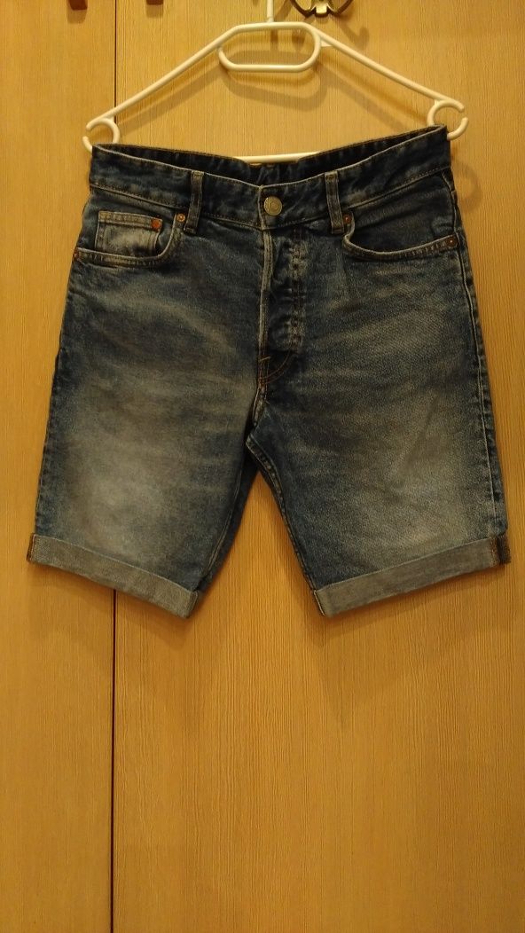 spodenki Hennes & Mauritz slim fit short