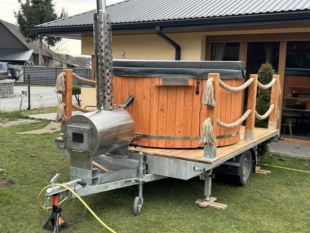 Mobilna Bania Jacuzzi do wynajecia