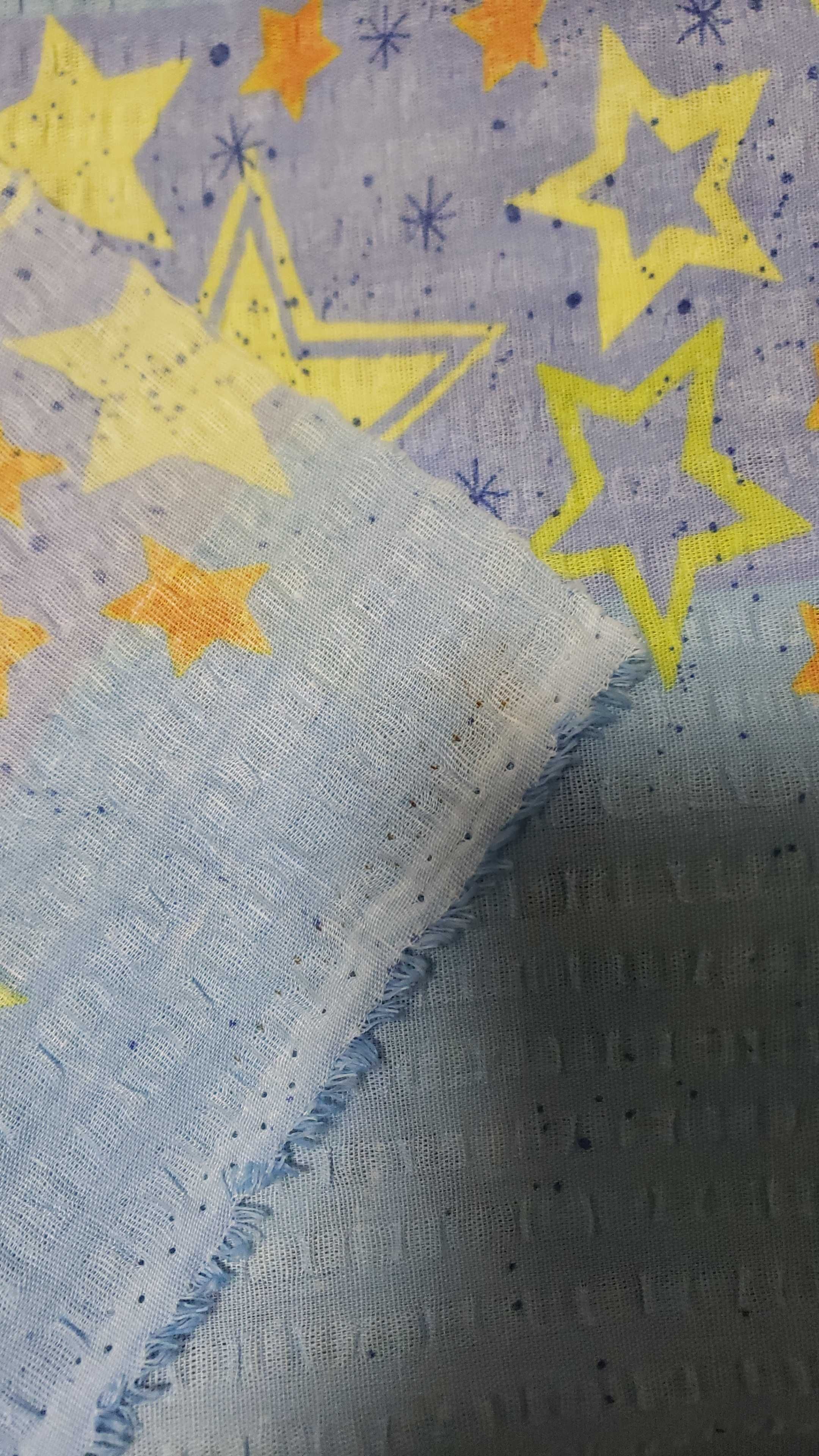 Новый отрез ткани для детской постели