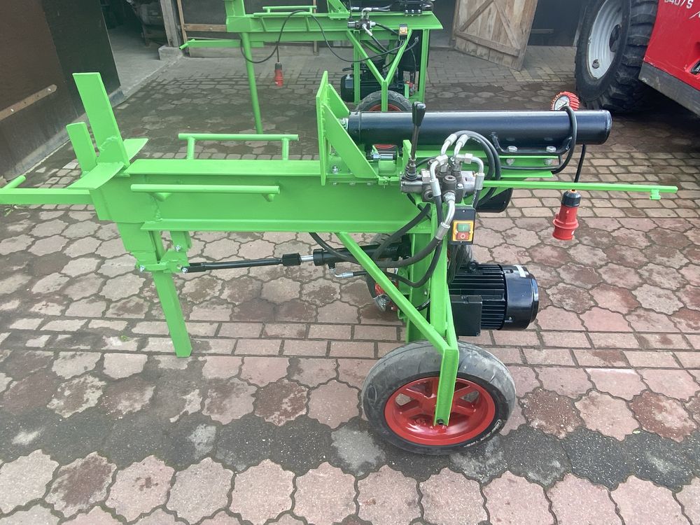 Łuparka hydrauliczna do drewna nóż podnoszony hydraulicznie 4KW silnik