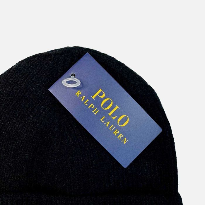 Шапка Polo Ralph Lauren , Шапка Поло чорна, сіра, бежева