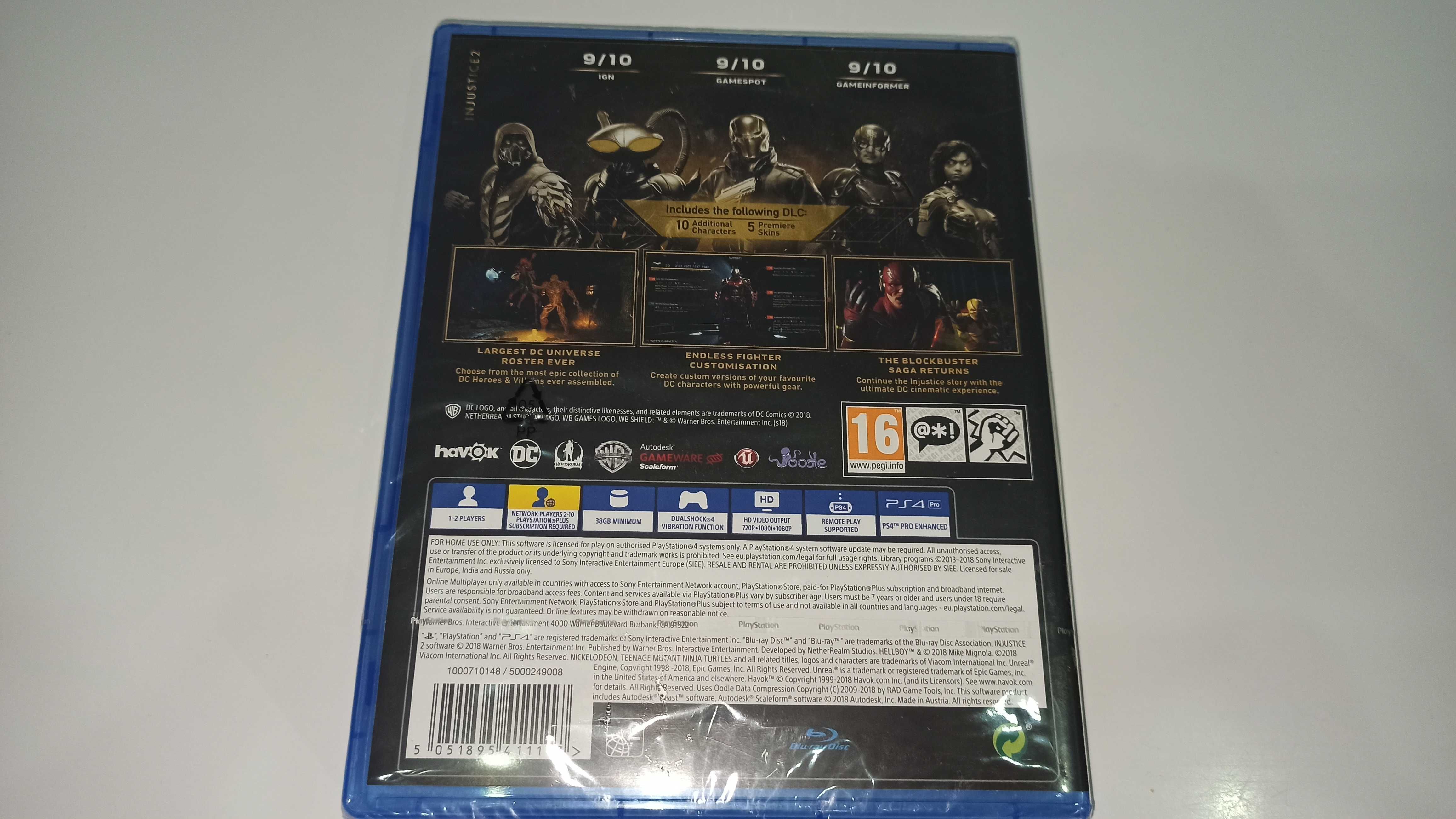 ps4 INJUSTICE 2 LEGENDARY EDITION po polsku bijatyka edycja GOTY nowa!