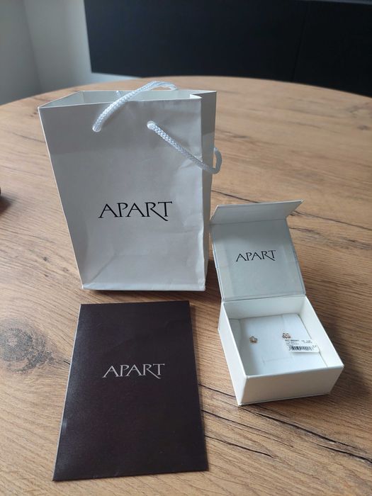Kolczyki złote Apart Nowe