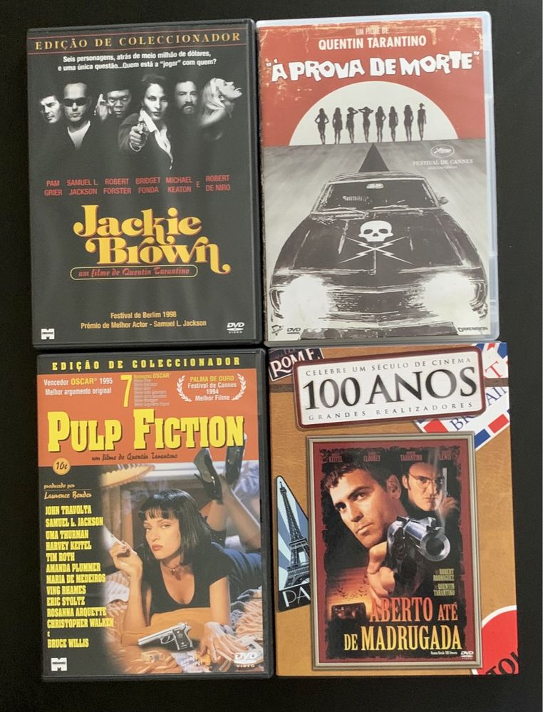 Filmes Quentin Tarantino - dvd