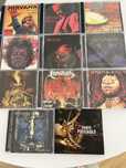 Zestaw płyt cd Nirvana, Sepultura, Prodigy, Santana,Sacriversum, Woźni