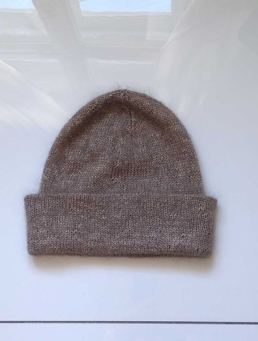 Czapka wełniana 100% wełna klasyczna elegancja