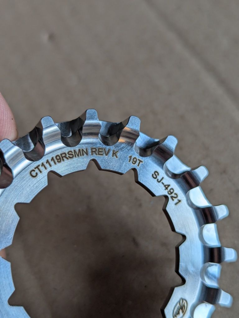 Tylna zębatka Gates Carbon Drive CDX Rohloff (19 zębów)