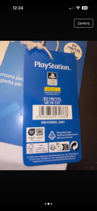 Koszulka - T-shirt Play Station NOWA