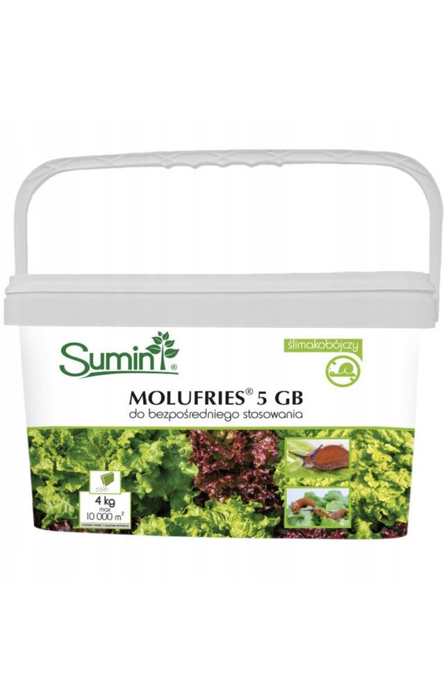 Sumin Molufries 5 GB 4 кг, Засіб від слимаків, Інсектицид, Sumin 4 кг