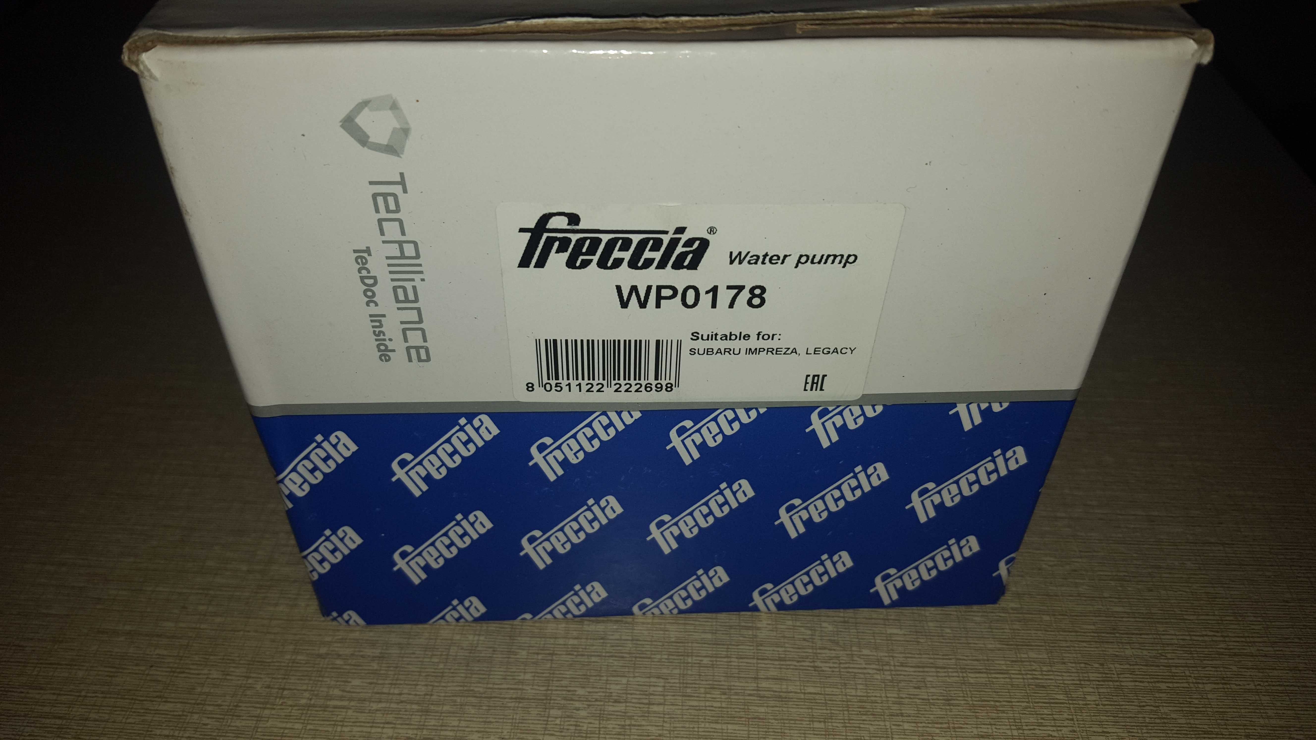 Freccia WP0178 Pompa wodna subaru legacy impreza