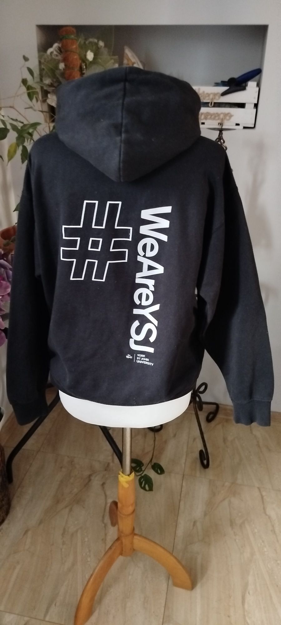 Bluza dresowa z kapturem s m
