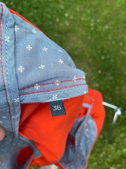 Spódnica Marc O’Polo bdb stan premium bawełna pomarańczowy koralowy S