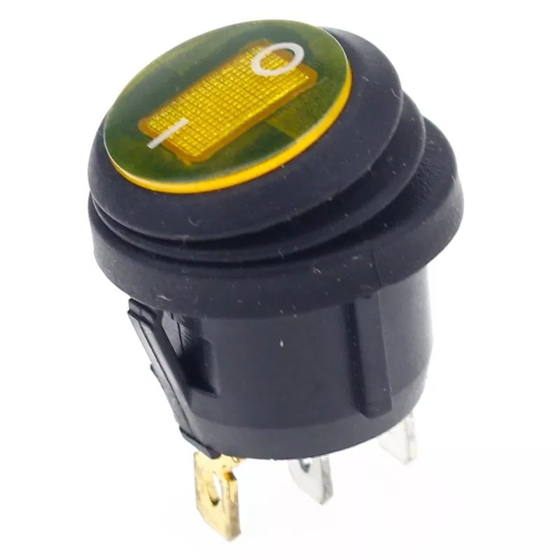 Мініатюрна кнопка вмикач вимикач з світловим індикатором