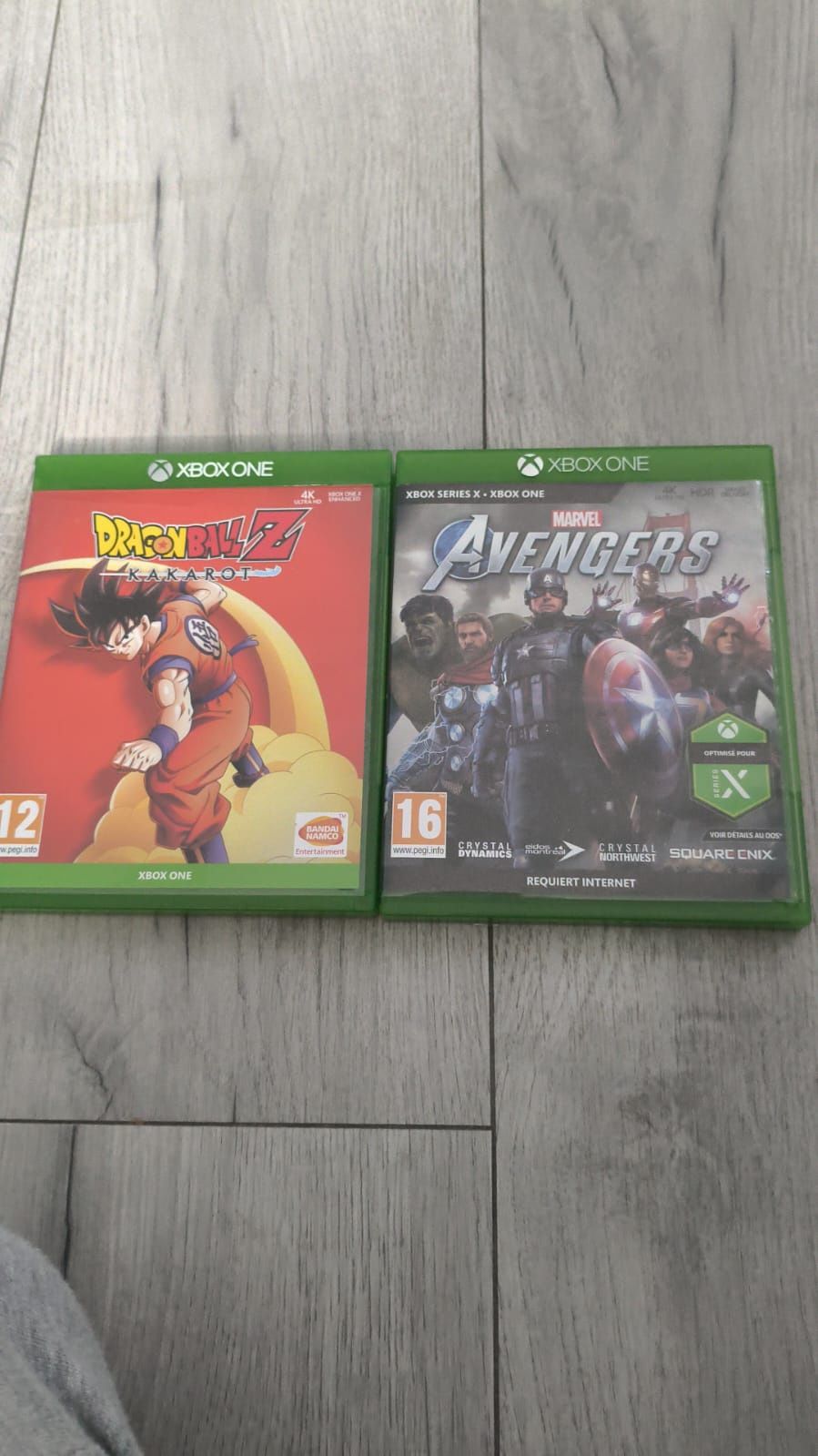 Sprzedam 2 gry DragonballZi Avengers