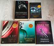 5x Sylvia Day Wyznanie Płomień Crossa Rozkosze nocy James Pięćdziesiąt
