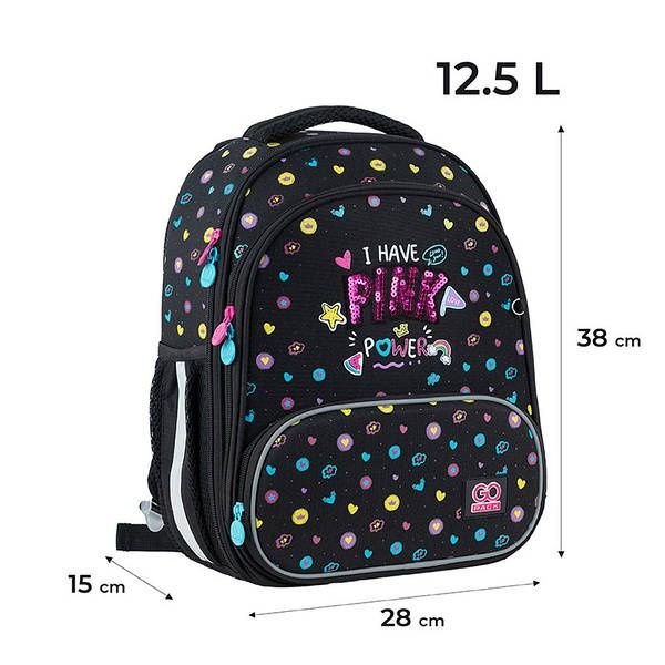 Рюкзак каркасний GoPack Education Pink Power GO24-597M-2