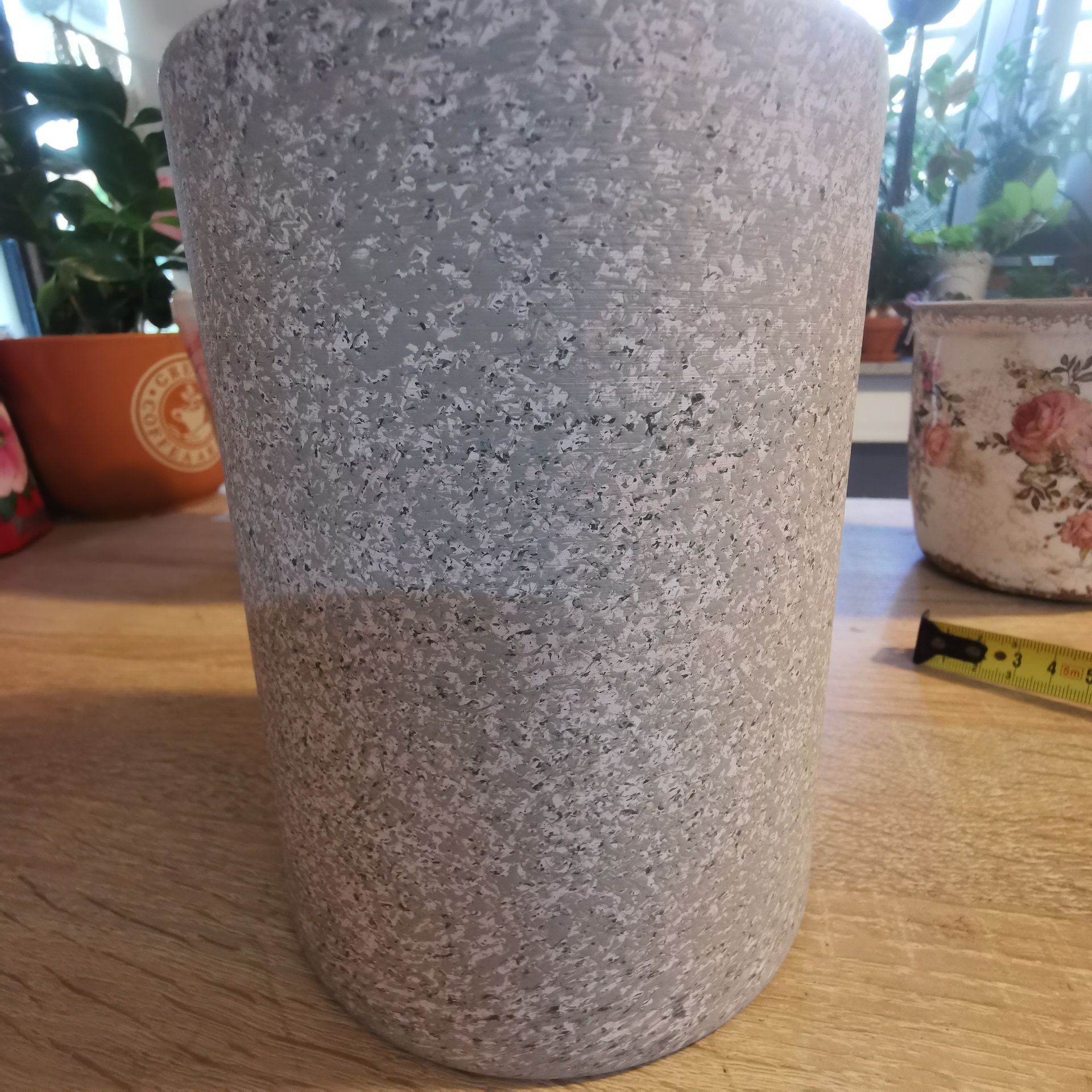 Doniczka ceramiczna mat nie szkliwiona. Kwiaciarnia Tulipan