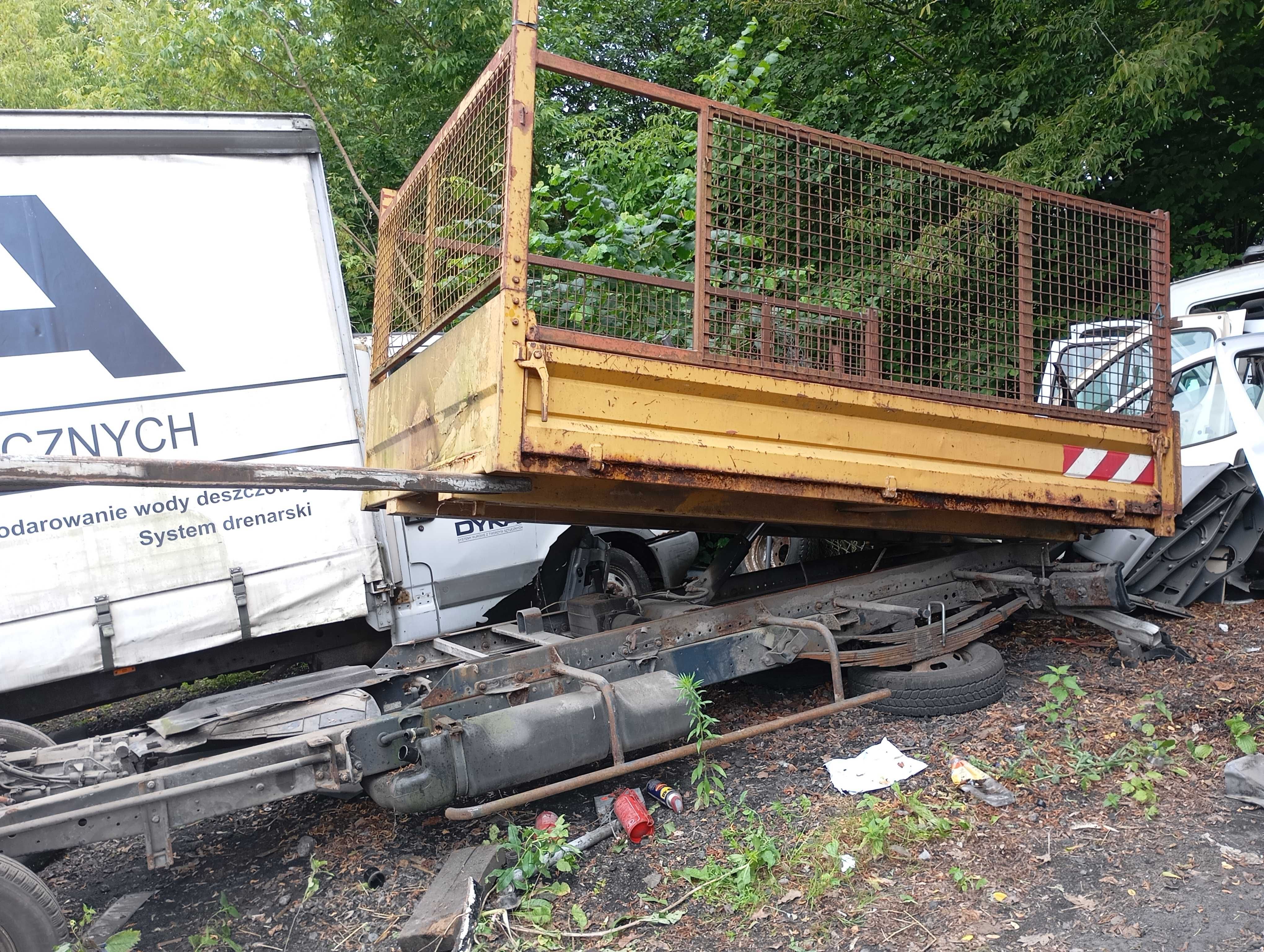 Iveco kiper rama wywrotka silnik zawieszenie