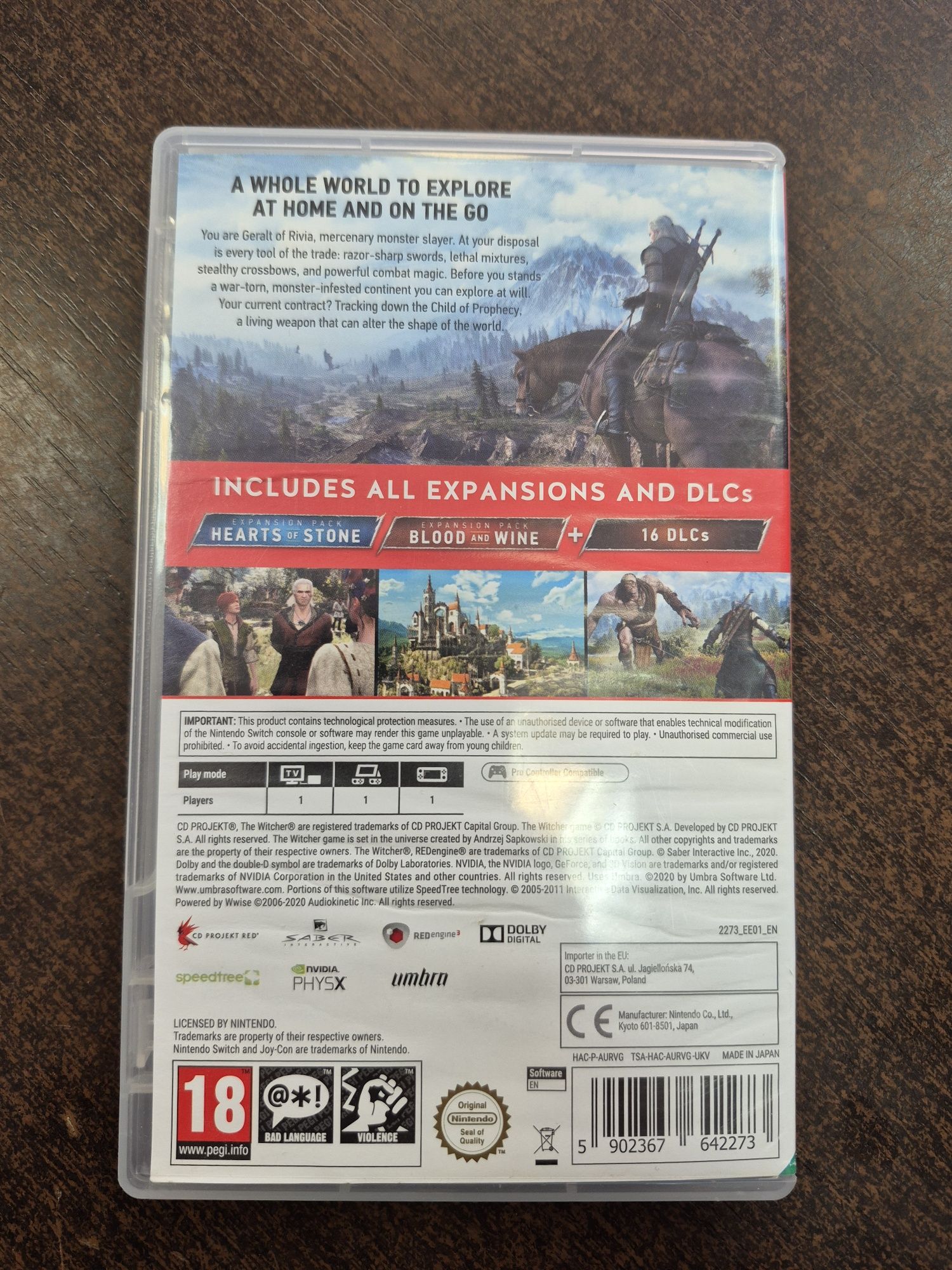 The Witcher 3 Wild Hunt Complete Edition Nintendo Switch 
Wiedźmin 3