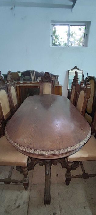 Conjunto Sala em Madeira exótica Jambire