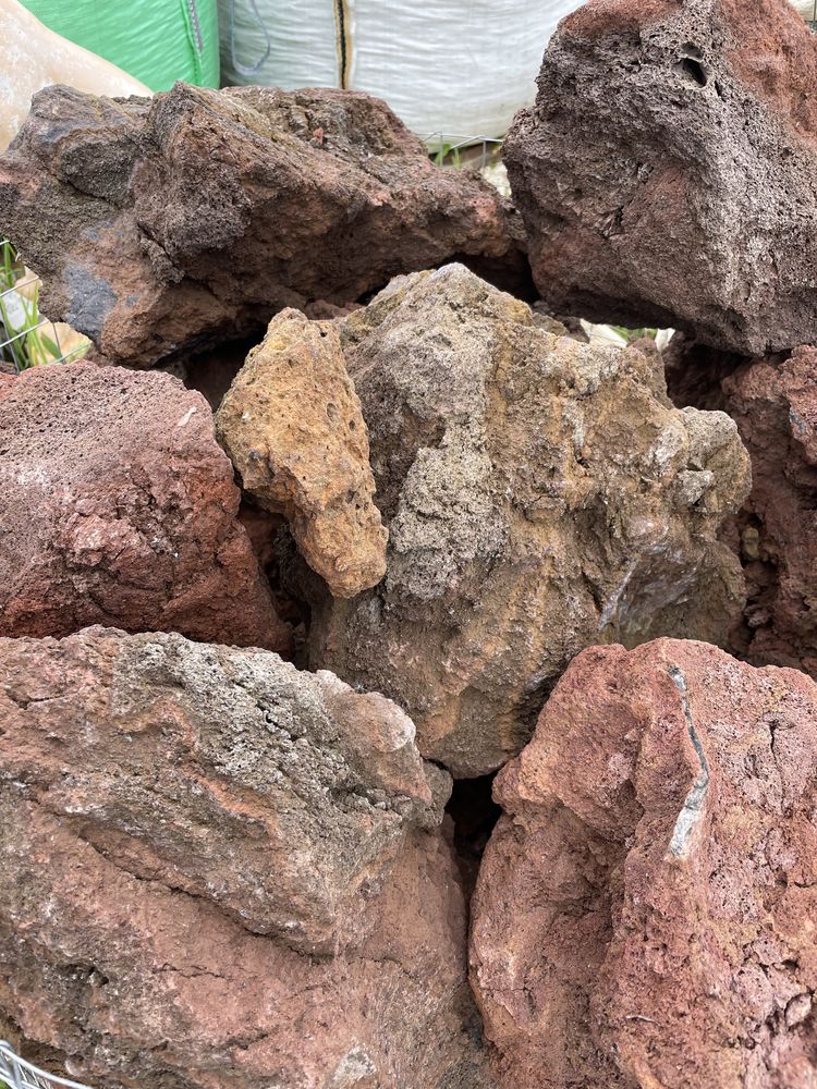 Lawa Wulkaniczna Lava Kamień Porowaty do Akwarium Terrarium Malawi
