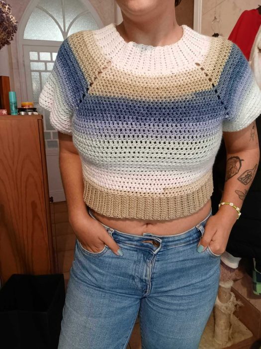 Crop Top - Crochet
