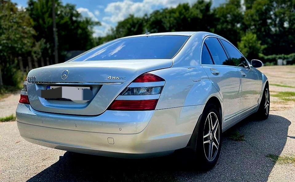 Mercedes S 4,7 газ/бензин  АКПП-7G, 4 Matic