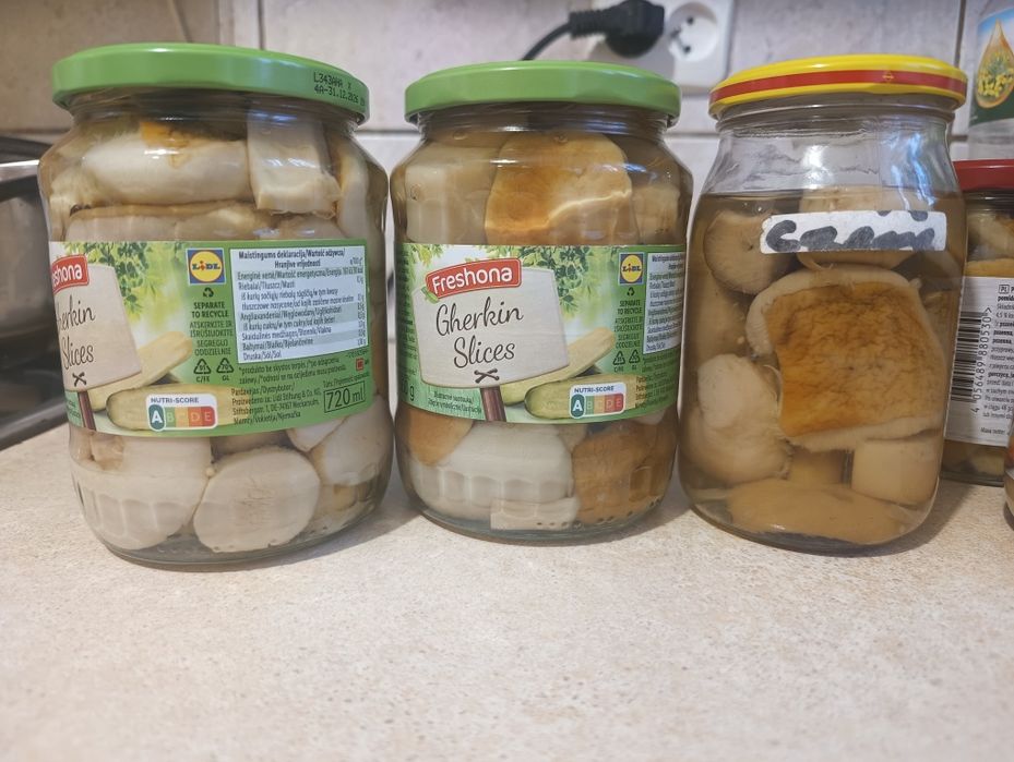 Prawdziwki borowiki grzyby marynowane w occie