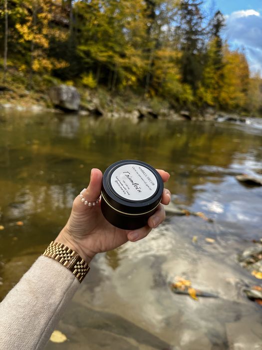 Свічка соєва ручної роботи