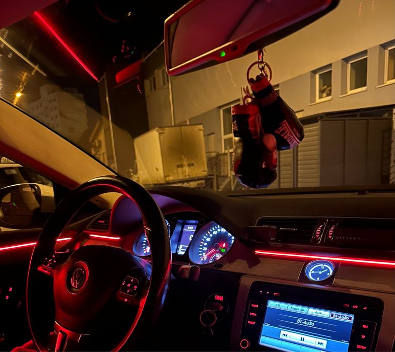 Ambient підсвітка салону авто 2v1  для торпеди