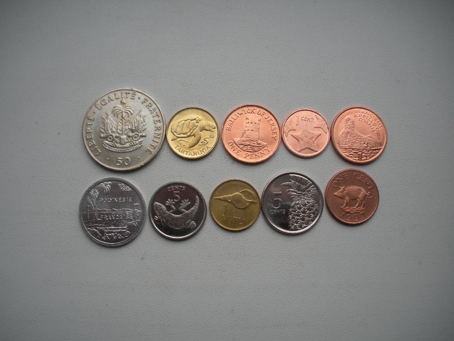 Монеты островных государств №1