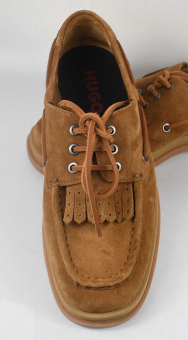 HUGO mokasyny zamszowe Chaol roz. 40