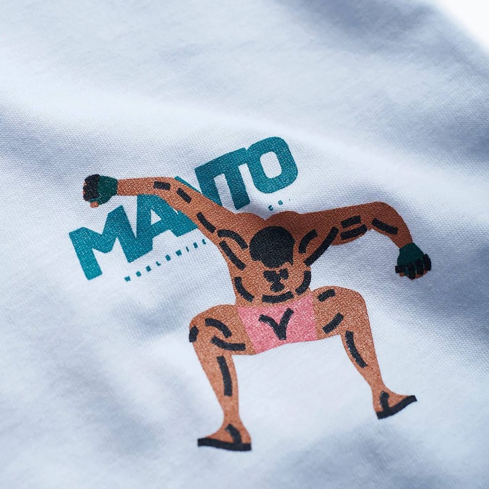 футболка original manto t-shirt stomp white S M L XL | манто