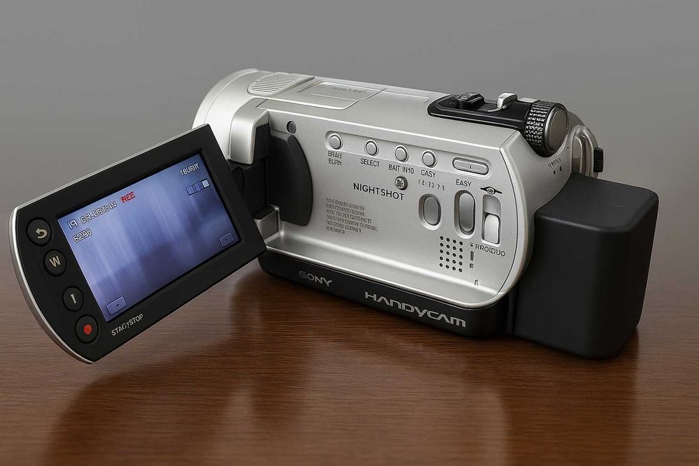 Sony Handycam DCR-SR190 – kamera + pełen zestaw akcesoriów