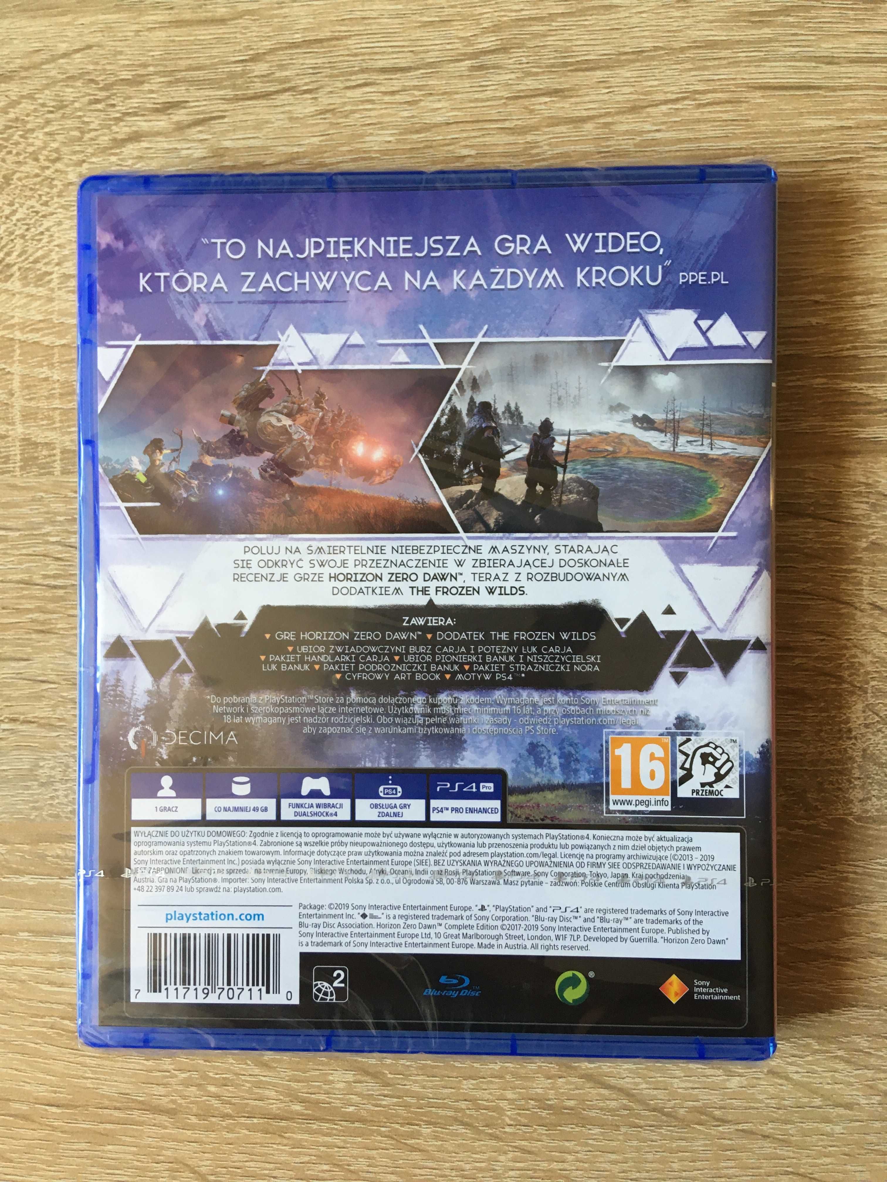 Horizon Zero Dawn - Complete Edition - PS4 - PL - NOWA, FOLIA