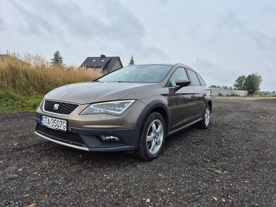 Seat Leon 4x4 , bewypadkowy , full led , opłacony