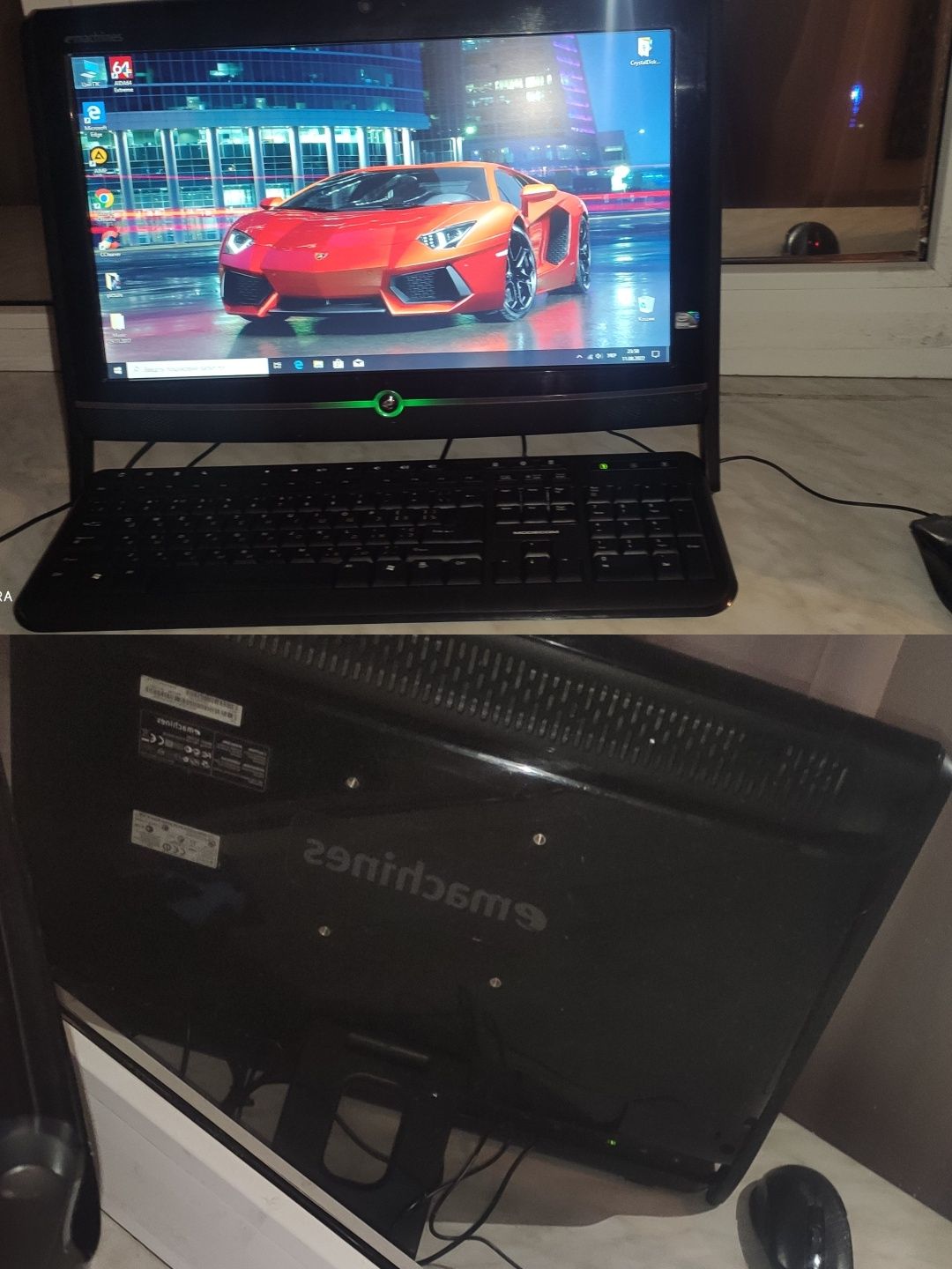 ІГРОВИЙ Компактний Комп'ютер quad 4 ядра 4gb 200gb WI-FI Web камера