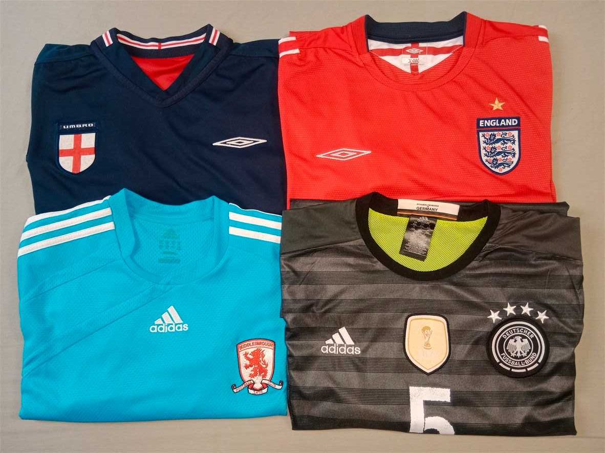 Anglia Umbro * Koszulka piłkarska dwustronna * roz. XL *