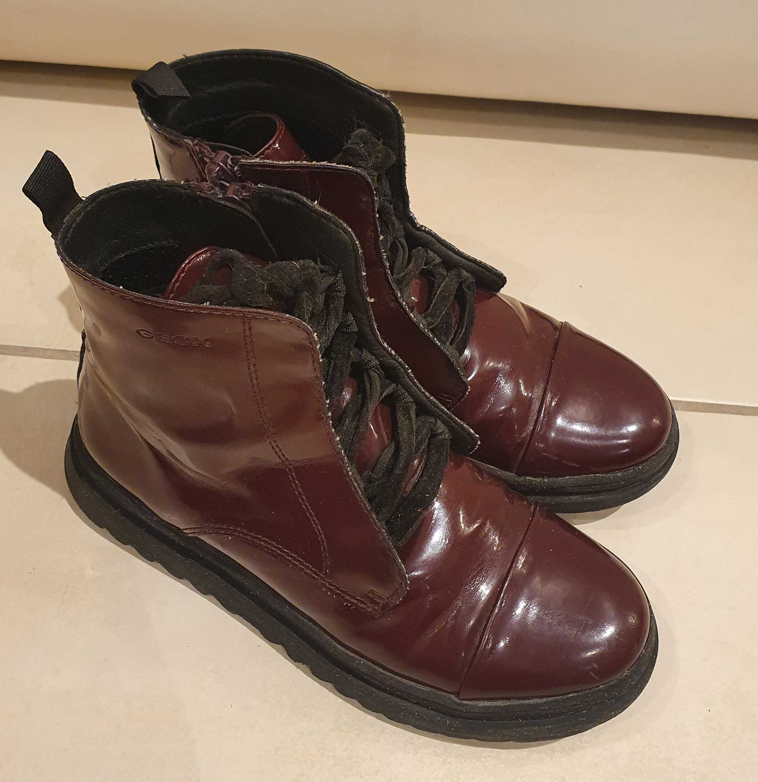 Buty Geox r.31, skóra lakierowana