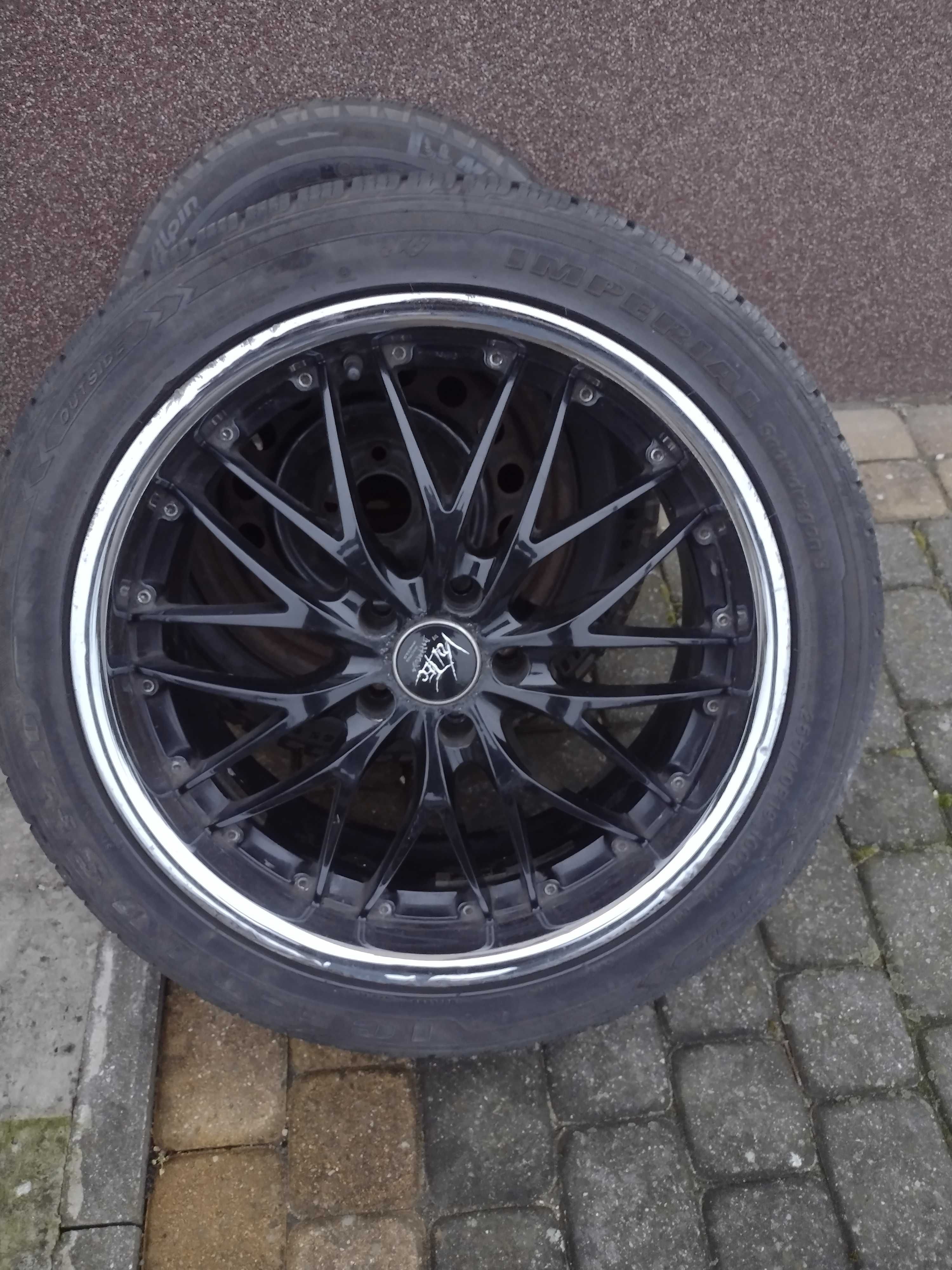 Felgi aluminiowe 5x112 , r 19 do Audi z oponami zimowymi