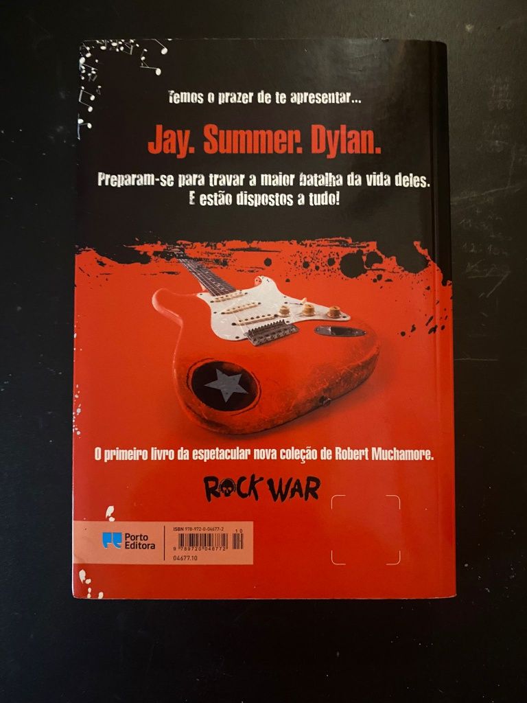 Livro Rock War de Robert Muchamore