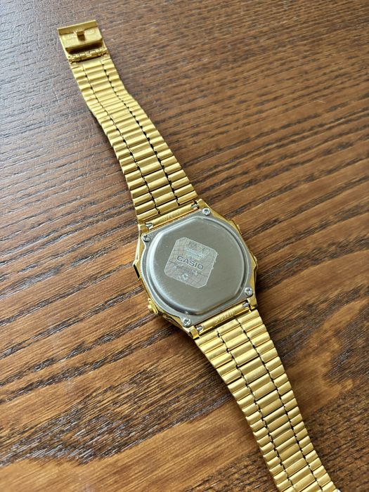 Zegarek Casio A168W złoty jak nowy
