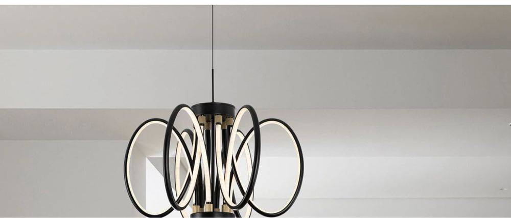 Żyrandol lampa wiszaca Led z pilotem