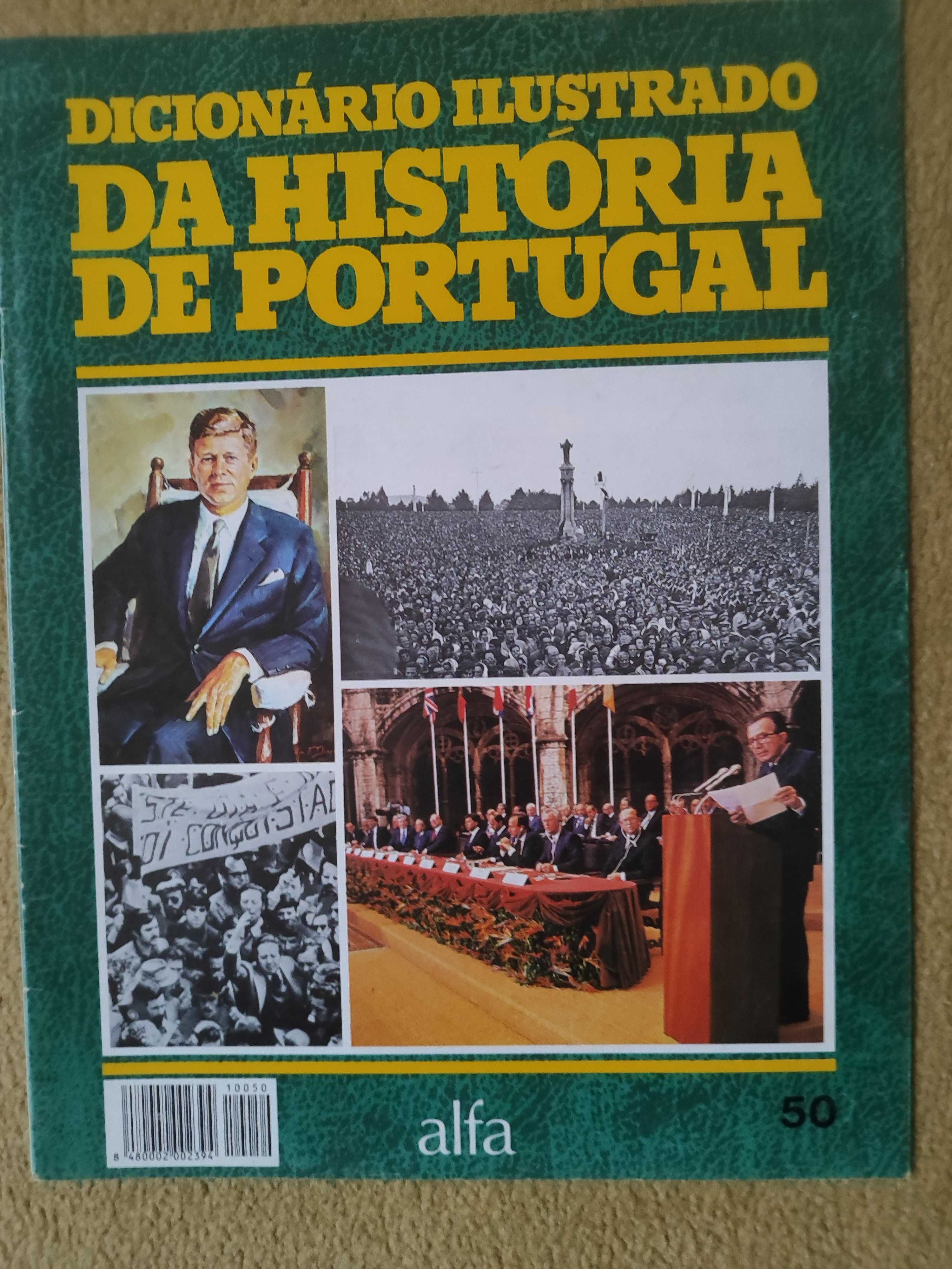 Fascículos de o Dicionário Ilustrado da Historia de Portugal - Alfa