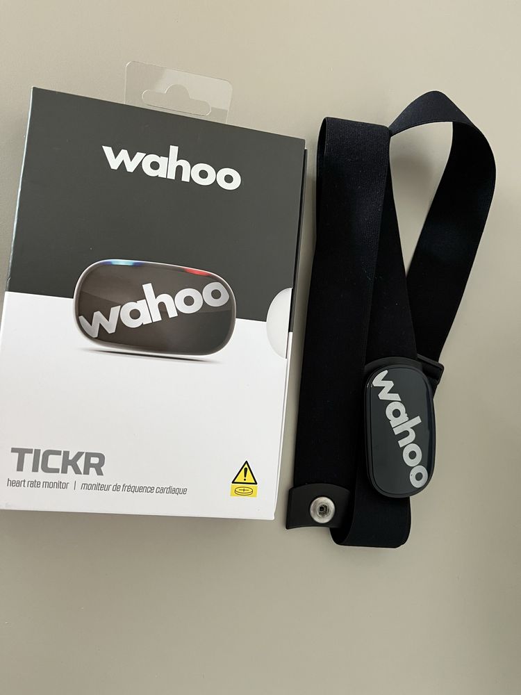 Pomiar tetna wahoo tickr