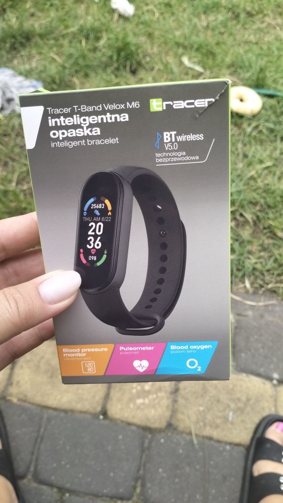 Inteligentna opaska tracer smartwatch